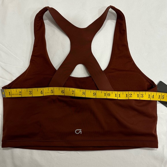 Gapfit Eclipse Redish Brown Rust Sports Bra Tank - Picture 6 of 6